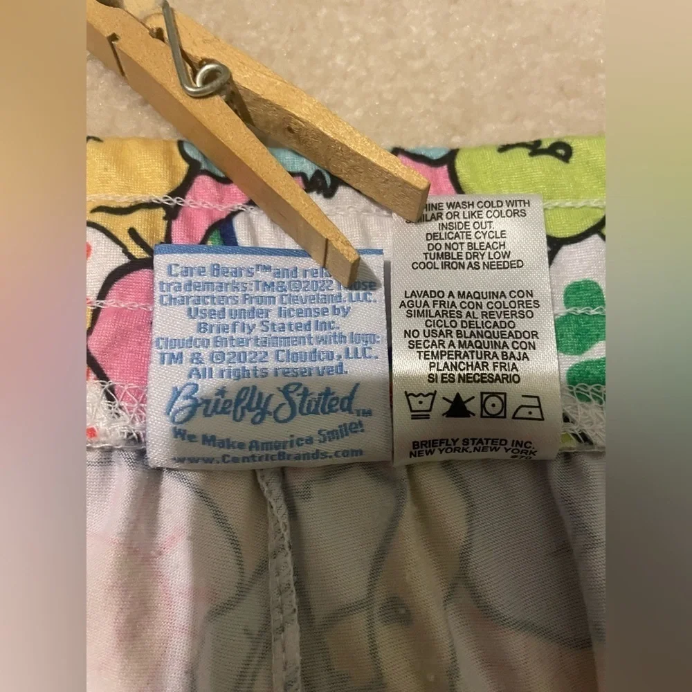 Care Bear sleep pants with pockets-large like new
